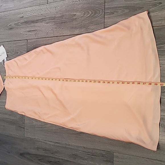 Orange Spaghetti Strap Backless Sundress for Prom - Picture 4 of 7